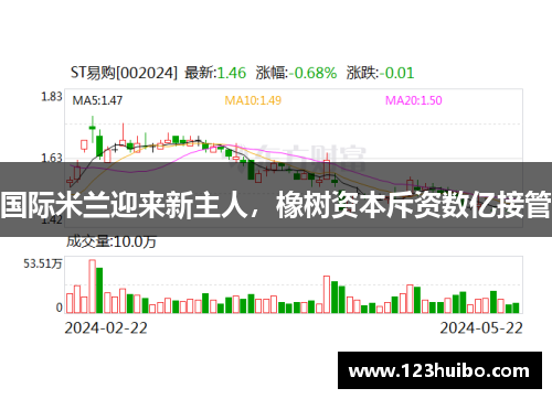 国际米兰迎来新主人，橡树资本斥资数亿接管